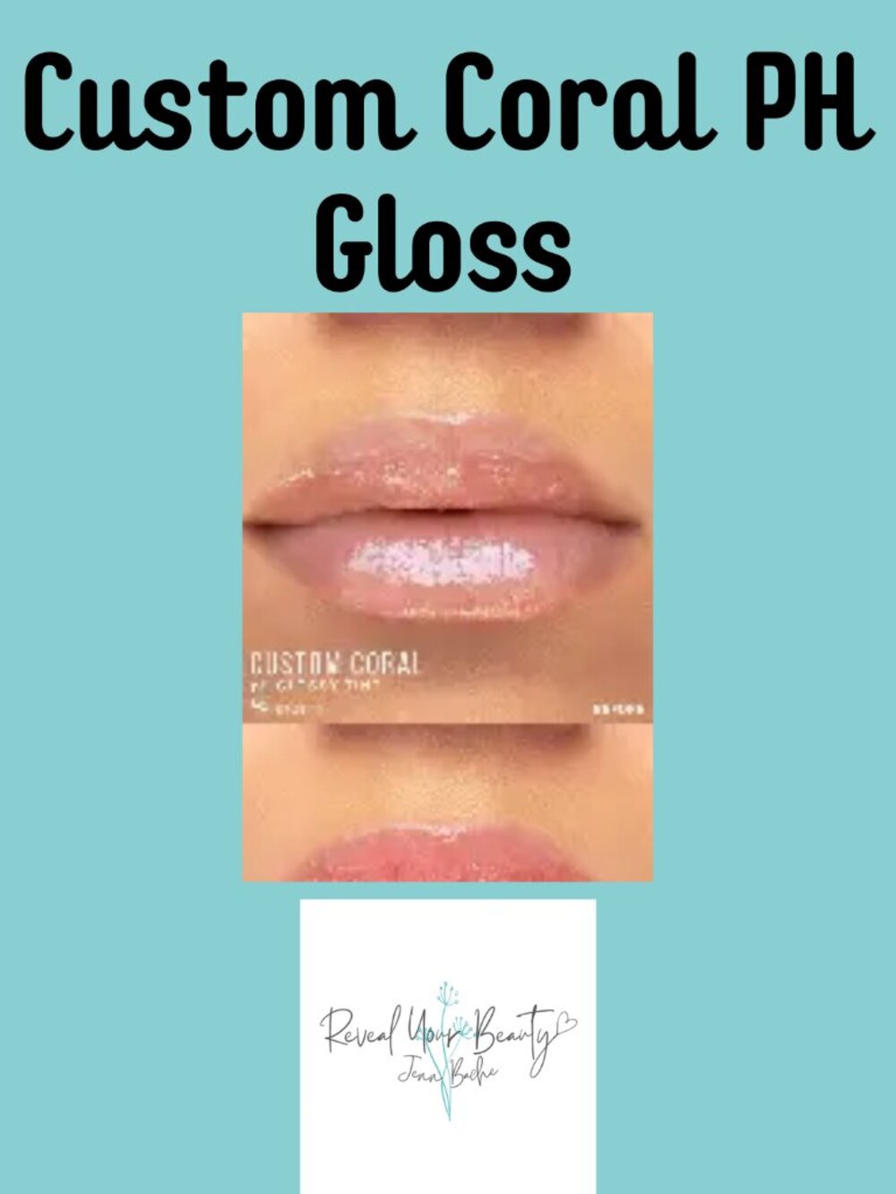 LipSense Custom Coral PH Gloss- Discontinued